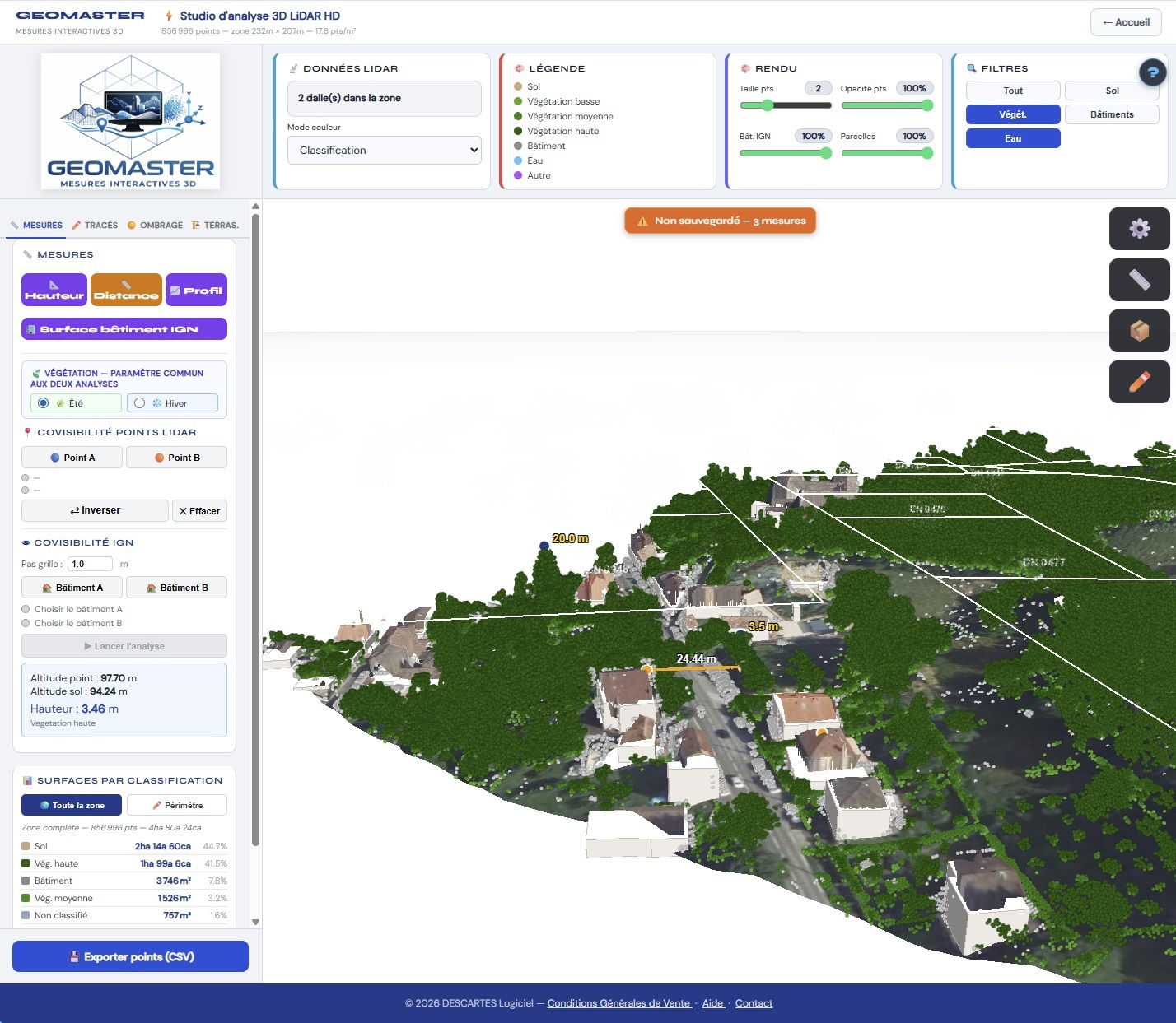 GEOMASTER — Viewer 3D LiDAR